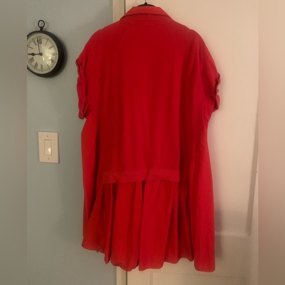 Anthropologie Daily Practice Offsides Mini Dress in Bright Red XLP - Picture 5 of 12